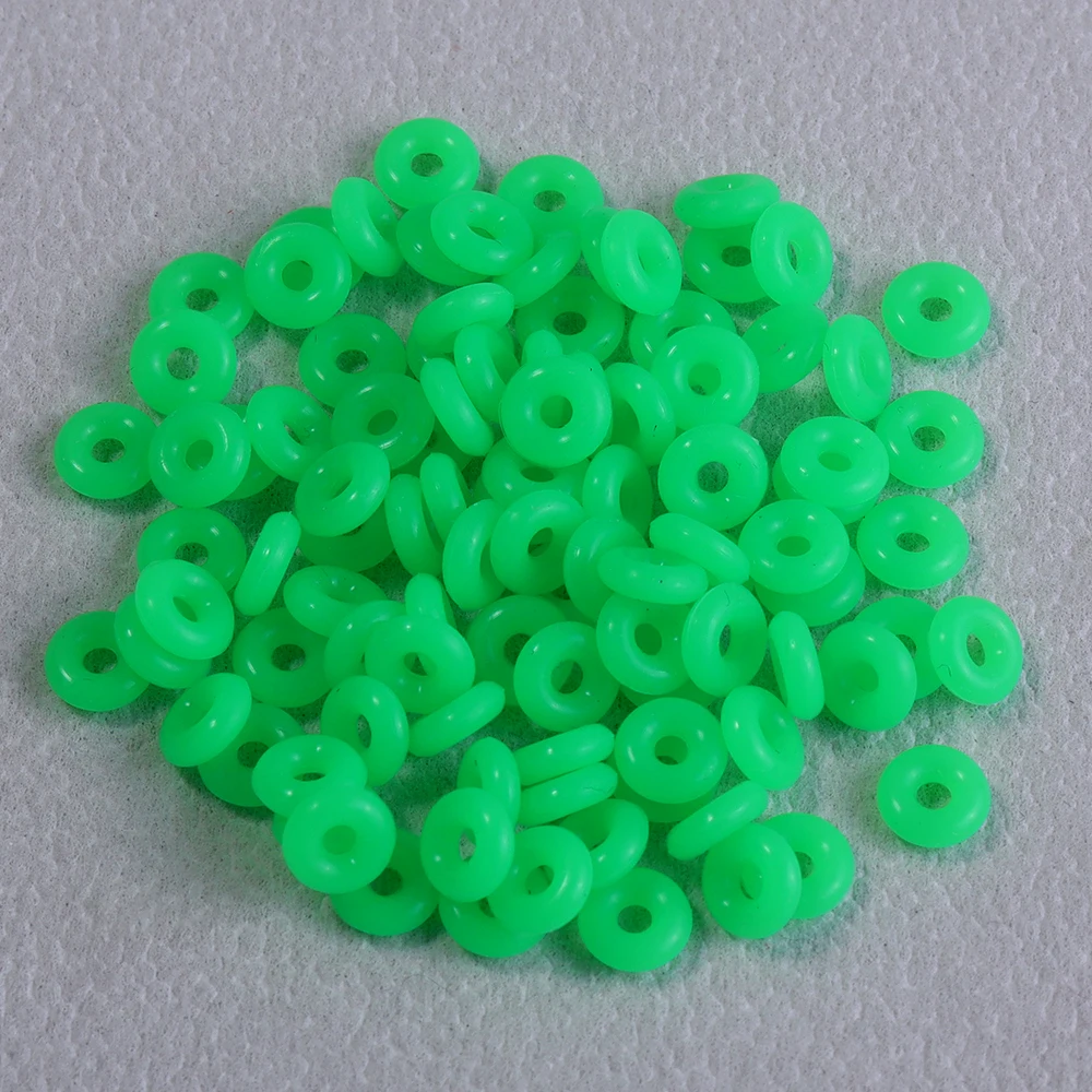 100 Stück Silikon-Gummi-Stopper-Ringe, bunte runde Positionierungsperlen für DIY-Schmuckherstellung, Armbänder, Halsketten, Zubehör – Detail 13