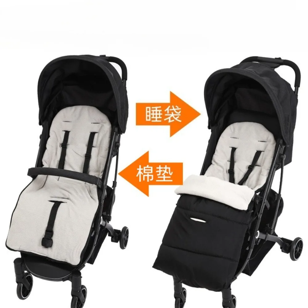 

Ветрозащитный конверт-футмуфт для коляски, утепленный хлопковый чехол-спальник для зимы