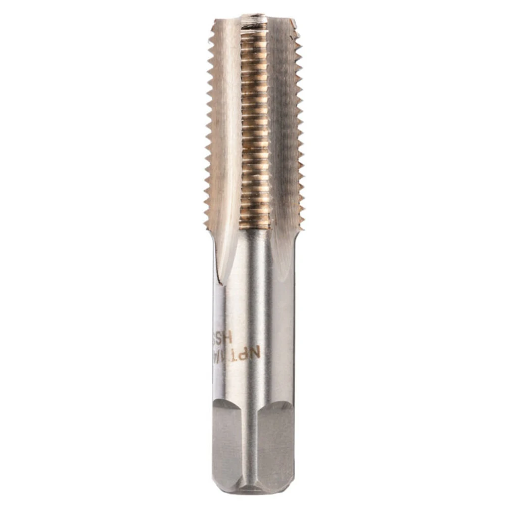 HSS Taper Pipe Tap NPT Metal Screw Thread Cutting Tools Taper Pipe Thread Tap Cutting Taper Pipe For Maintenance