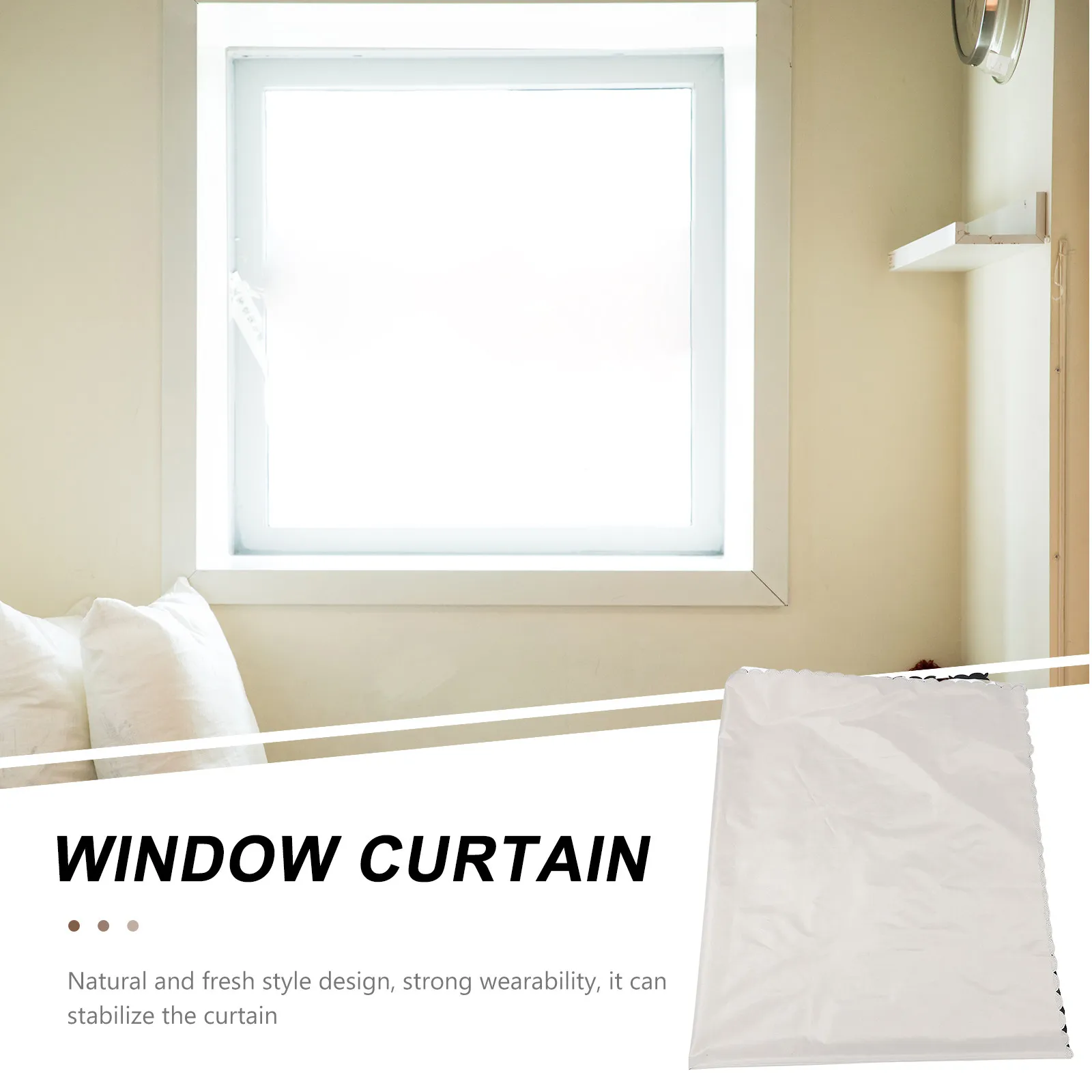 Blackout Window Curtain 1.5x2m Self Adhesive No Drill Blackout Cover Bedroom Living Room Privacy Light Blocking