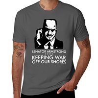 Senator Armstrong Presidential Campaign - Metal Gear Rising: Revengeance T-Shirt street wear clothes t shirts for men