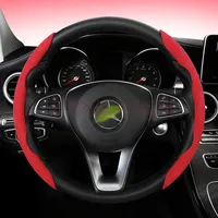 Suede Steering Wheel Cover for BYD ATTO 3 Dolphin Seal Song PLUS Ora 03 Pro Sea Lion 07 Car Accessories