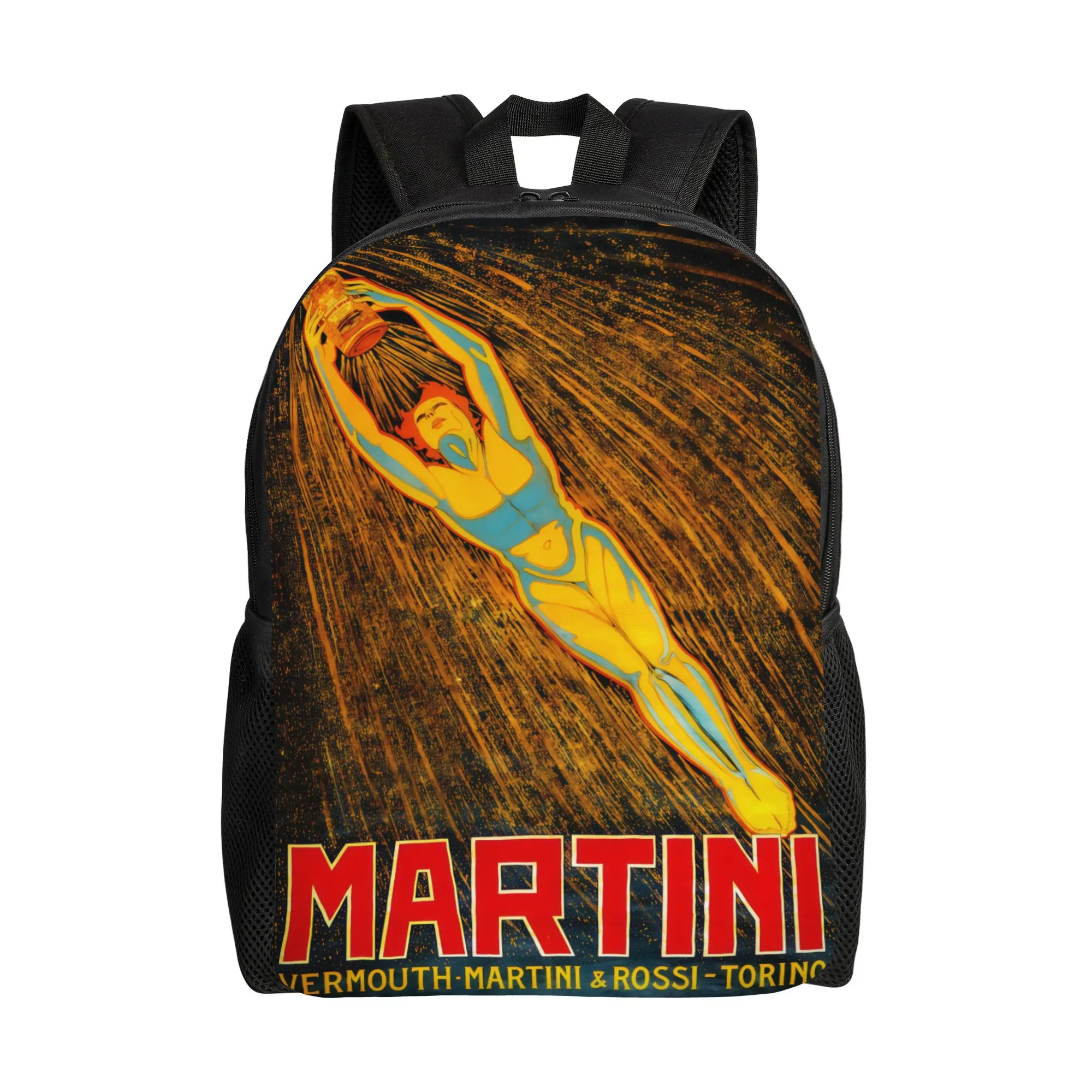 

Рюкзак MMartini Vermouth Shooting MMartini для женщин, повседневный, большой вместимости, для ноутбука, к началу учебного года