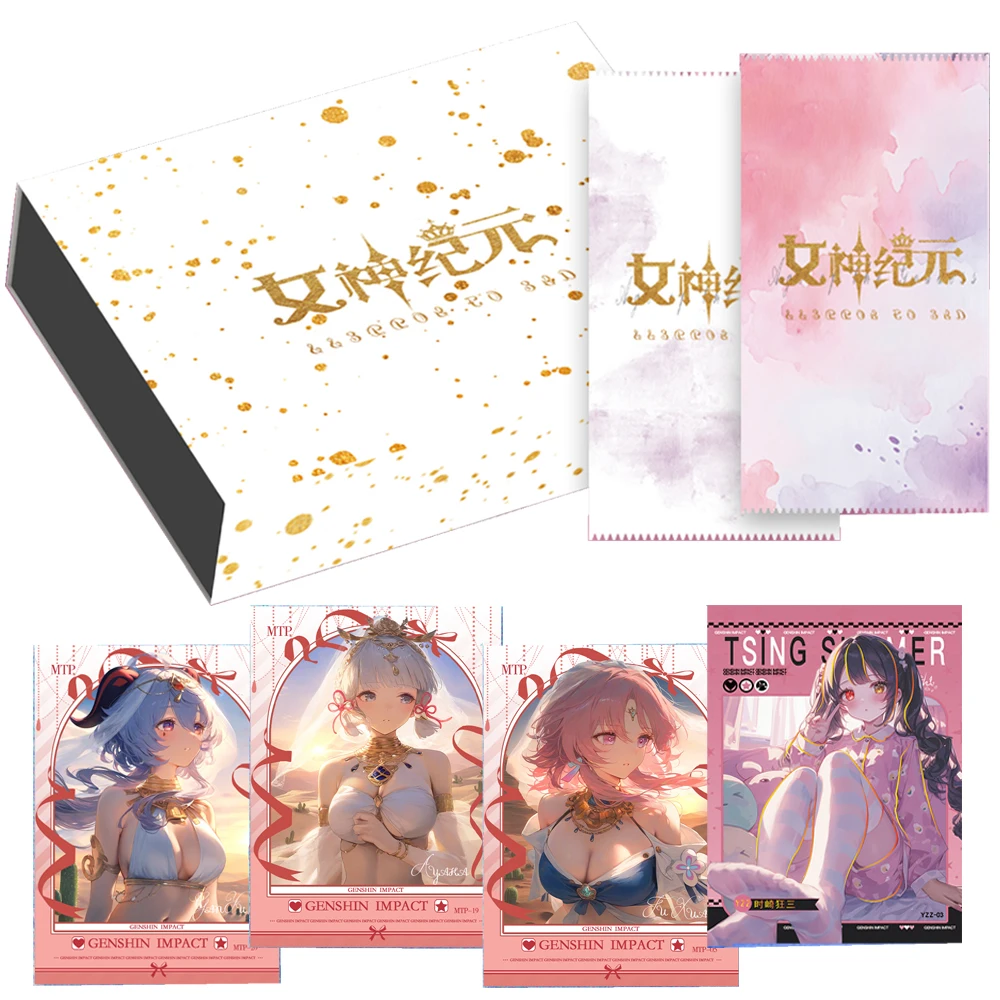 

Goddess Era Collection Card For Children Kamado Nezuko Hatsune Miku Elegant And Lovely Girl Rare Limited Game Card Kids Gifts