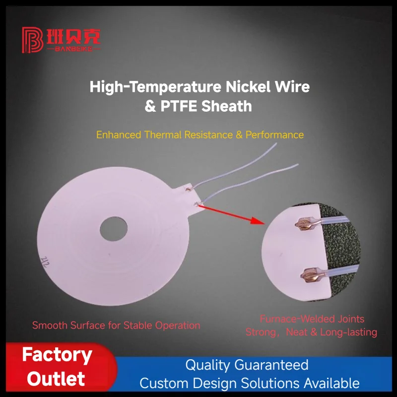 Hot Sale MCH keramische verwarming op hoge temperatuur Meerdere modellen Ringverwarmingselement Elektrische apparatuur