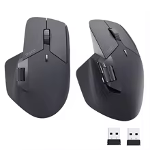 <strong>2025 novo rapoo mt760/mt760mini mouse sem fio recarregável multimodo ergonômico 4000 dpi suporte até 4 dispositivos mouse bluetooth</strong>