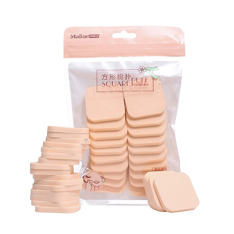 1/2/3 Stuks Pak Make-Up Spons Poeder Puff Nat En Gebruik Gezicht Foundation Schoonheid Cosmetische Gezicht Spons Puff Make-Up Tool