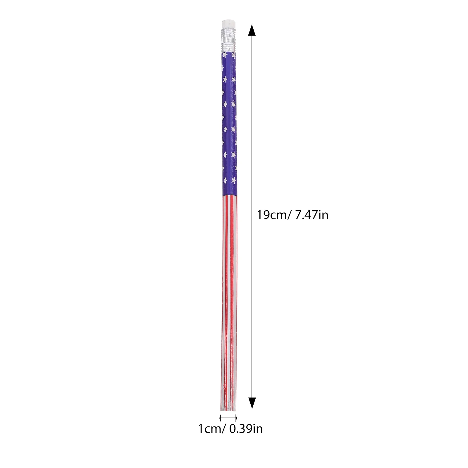 Рисунок 4 - деревянные карандаши с американским флагом