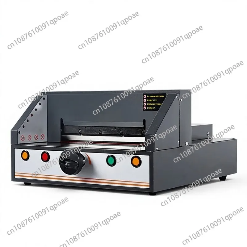 330H Heavy Duty Automatic Electric Paper Cutter 330mm Width 40mm Thickness Dual Rods Digital Precision Control