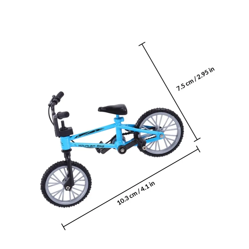 2Sets Aluminum Alloy Finger Bike Desktop Competitive Game Stress Relief Finger Coordination Activity