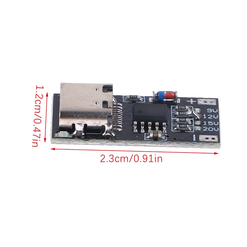 1PCS Type-C PD2.0 PD3.0 9V 12V 15V 20V Fast Charge Trigger Polling Detector Boost Power Supply Change Module Charger Board Tools