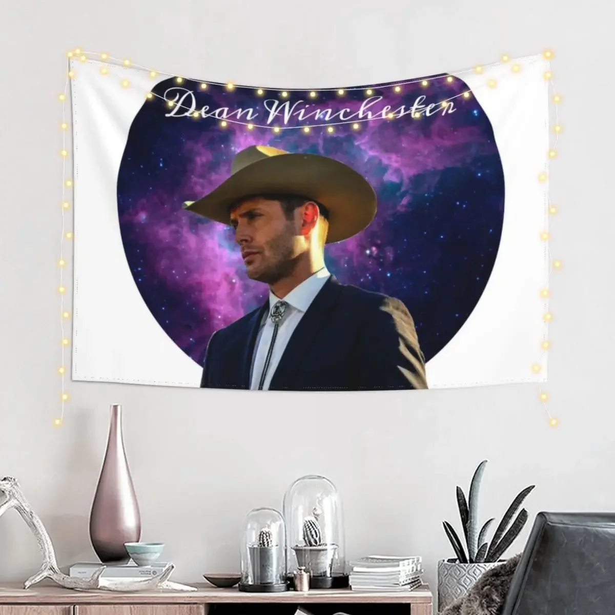 Dean Winchester Tapestry Room Decor Cute Room Aesthetic Wallpaper Tapestry