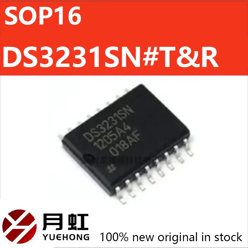 1PC DS3231SN ginal genuine DS3231SN # T&R packaging SOP-16 DS3231SN real-time clock chip in stock