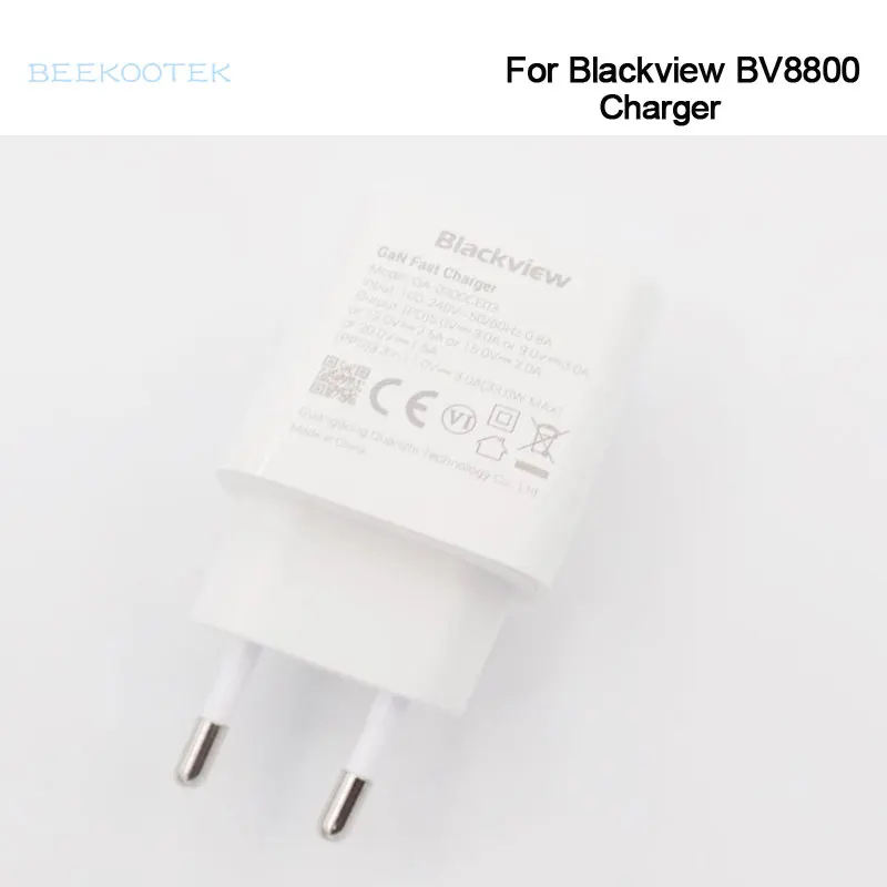 New Original Blackview BV8800 Fast Charger Adapter EU Plug Travel 5V3A TPYE-C USB Cable Data Line For Blackview BV8800 Cellphone