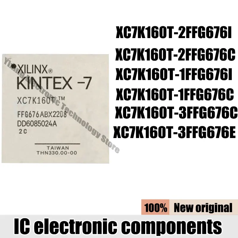 

1 шт. xc7K160T-2Ffg676I Xc7K160T-2Ffg676C Xc7K160T-1Ffg676I Xc7K160T-1Ffg676C Xc7K160T-3Ffg676C Xc7K160T-3Ffg676E Fcbga-676