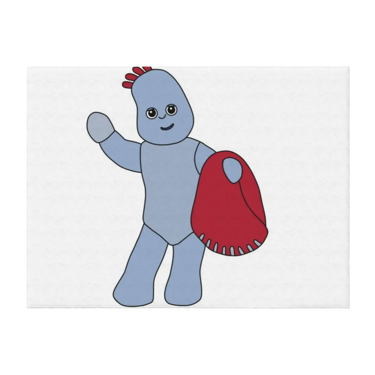 

Iggle Piggle Throw Blanket christmas decoration Bed linens Cute Moving Blankets