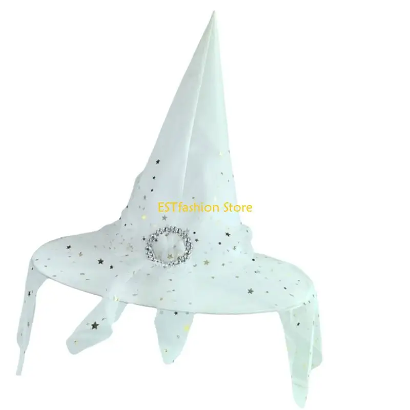 Y5GC Halloween Witch Hat For Outdoor Use Ventilated Mesh Inside Durable Construction