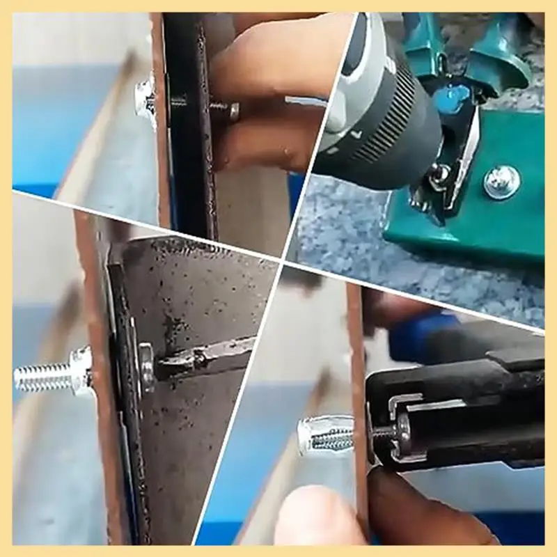 Expansie Schroef Bloemblaadje Moer, M4 X 20 Bloemblaadje Vorm Metalen Moer Jack Noten Bloemblaadje Voor Holle Muur Ijzer Plastic Dun Metaal Dun Duurzaam A