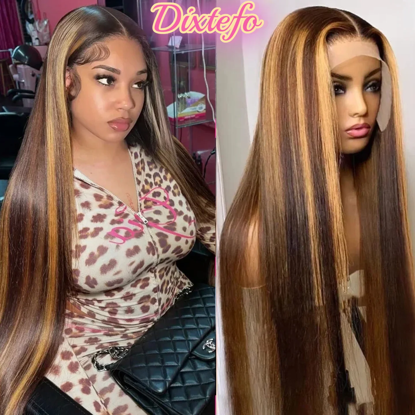 

P4/27 Highlight Wig Human Hair Bone Straight Blond HD Lace Wig 13x4 13x6 Colored Human Hair Frontal Wigs Brazilian Wigs for Wom