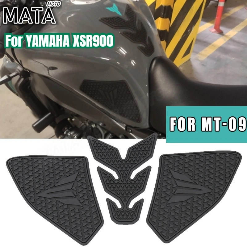 

Мотоцикл для Yamaha XSR900, нескользящие боковые наклейки на топливный бак, защитная нашивка, наколенник, тяговая накладка MT-09
