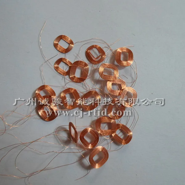 13.56MHz RFID Tag Antenna Buckle IC Card Self-adhesive Coil High-frequency Bus Card