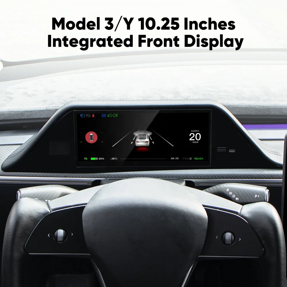 Hansshow Model 3/Y FY9-C Integrated Intelligent Instrument Cluster 8.9