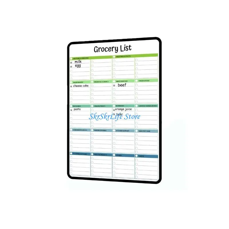 E65E Magnetischer monatlicher Kalender mit Markier