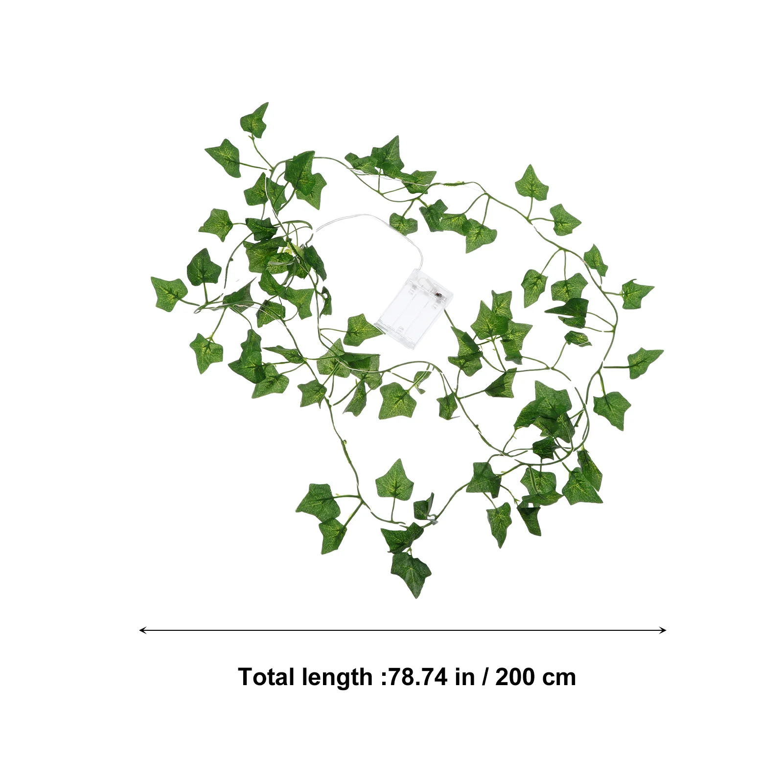 1 Buah Lampu Kawat Tembaga Led 3 Baterai Aa Imitasi Daun Maple Cahaya Hangat untuk Dekorasi Halaman Pesta Taman Rumah Natal