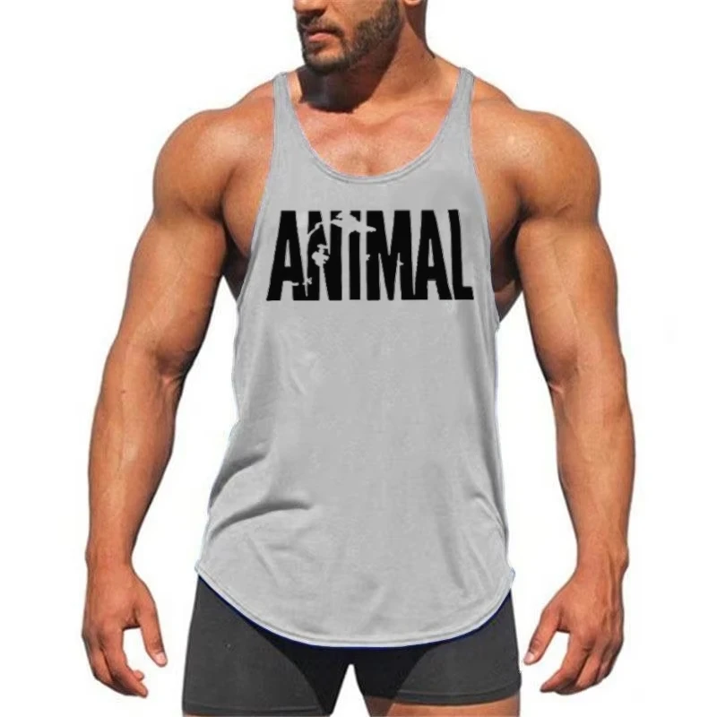 2025 Men's Slim - fit Cotton Gym Vest - Muscle - Building Bodybuilding Tank, High - Intensity Training & Workout Lifting Shirt