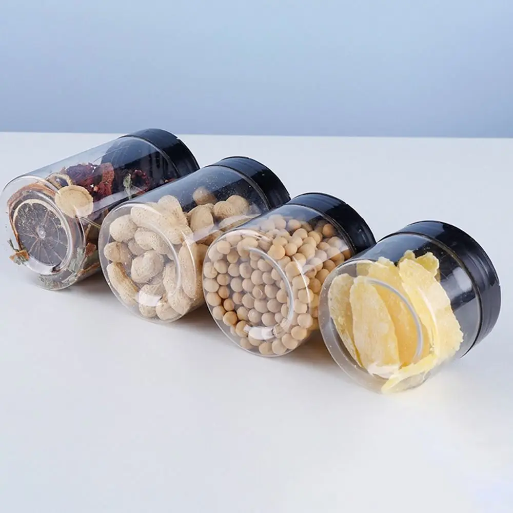1 قطعة مع أغطية الفراشة تسميات زجاجة توابل 130 مللي-600 مللي برطمانات توابل شفافة أداة المطبخ صندوق بهار شواء بلاستيكي