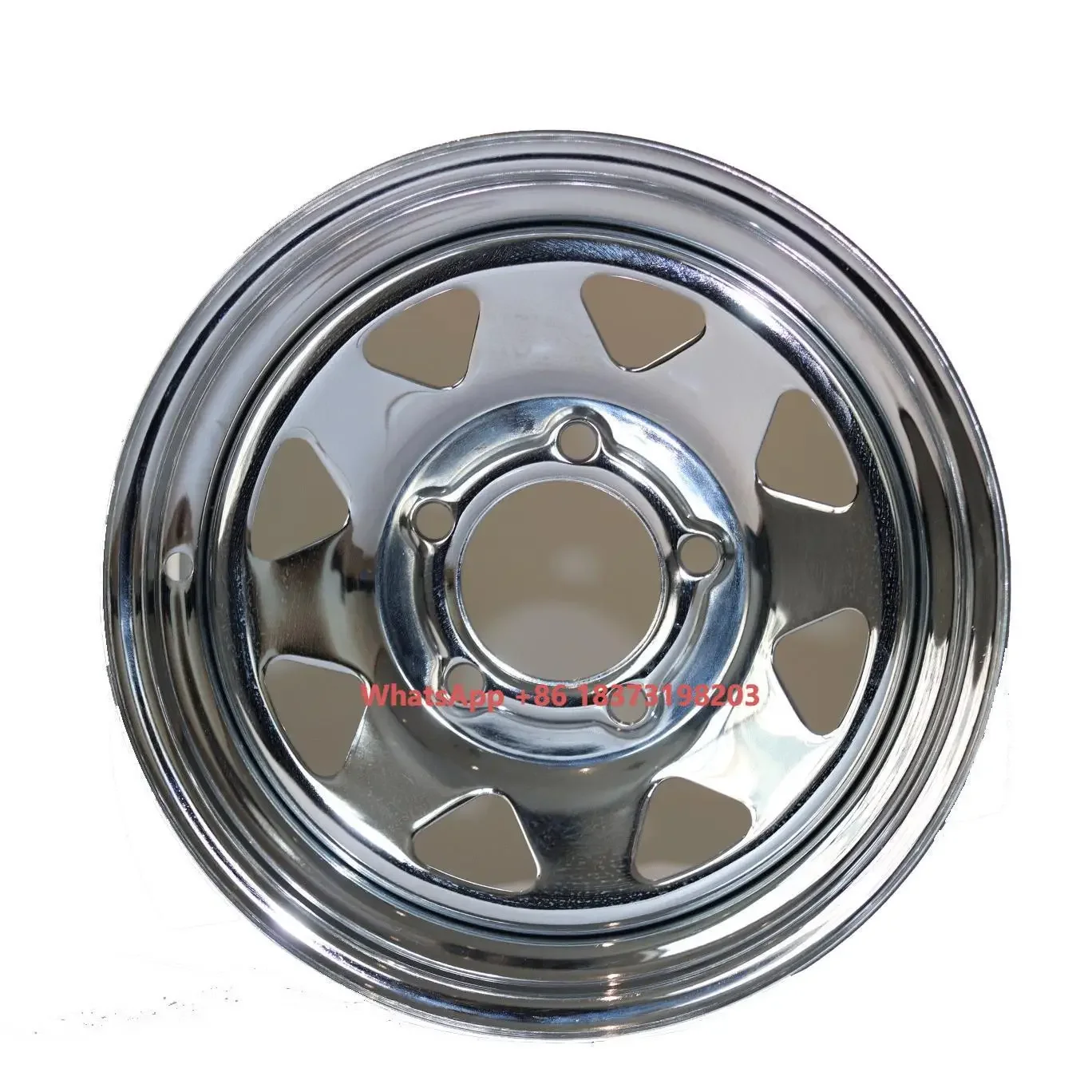 Hot Dip Galvanized 13*4.5 14*5 14*5.5 14*6 Steel Wheel Hub for Trailer Light Truck