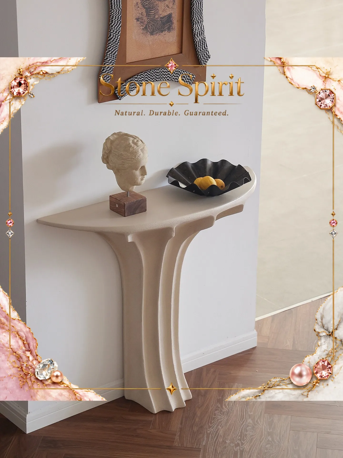 European Style Modern Light luxury Household Corridor Corner Table Living Room Fruit Vase Decoration Ornaments The Guest table