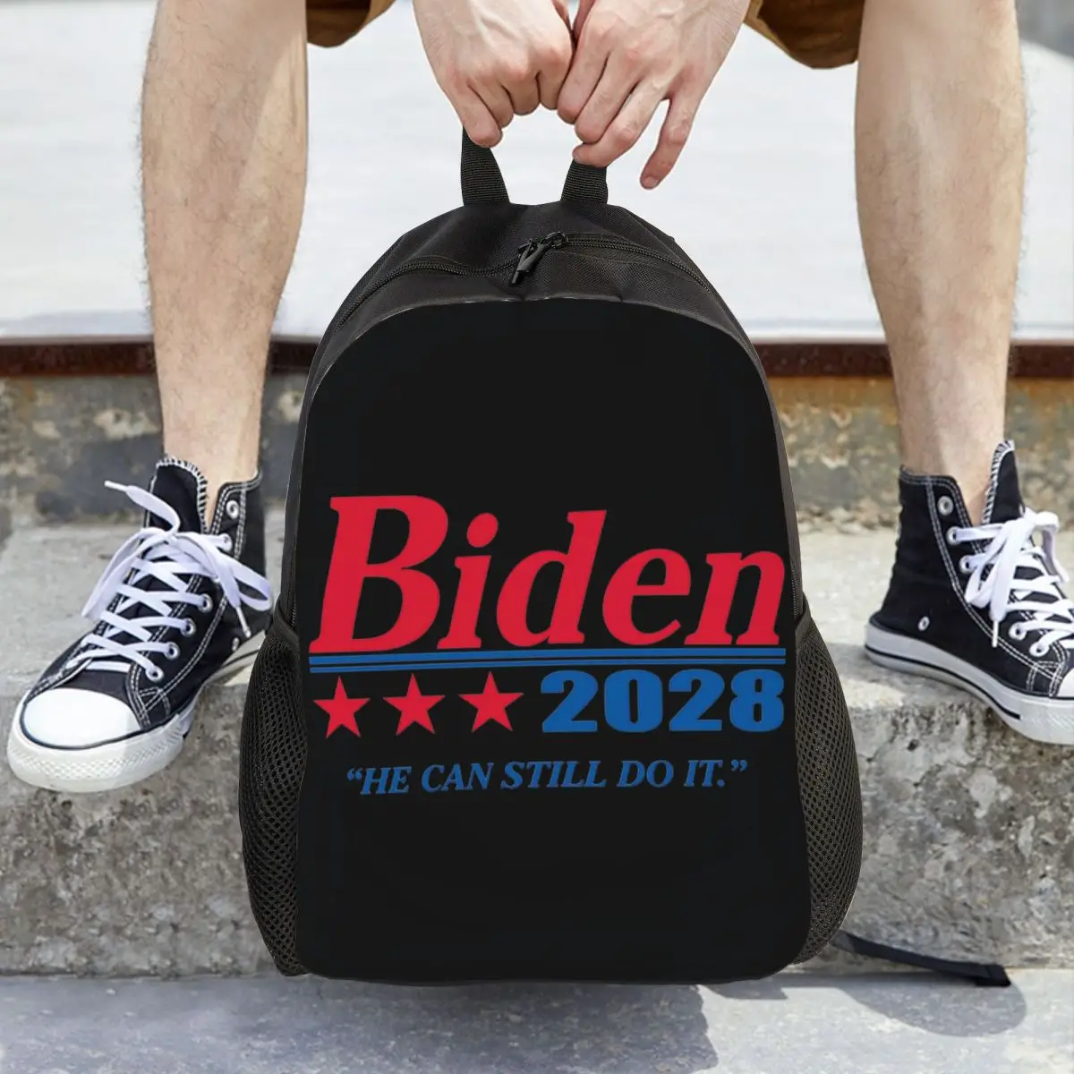 

Рюкзак Biden 2028, рюкзак большой емкости, детская сумка для книг, школьная сумка, сумки на плечо для мужчин и женщин