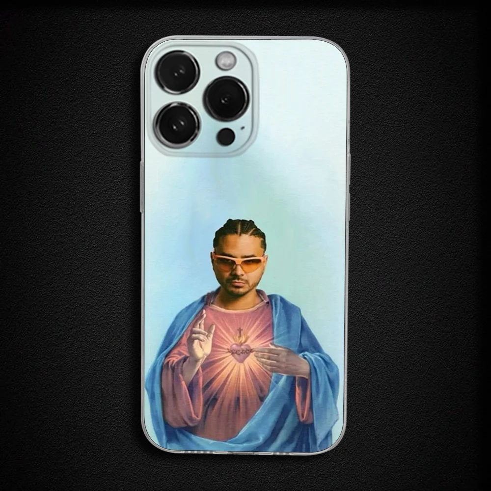 حافظة هاتف سينجر ألفارو ديياز لهاتف آيفون 16,15,14,13,12,11 Plus,Pro,Max,XR,XS,X,Plus,SE,غطاء ناعم شفاف صغير