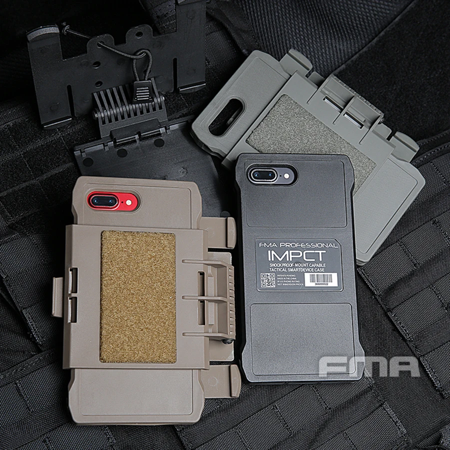 Imagem -02 - Fma Iphone Plus Bolsa de Telefone Móvel Tb1320 para Molle Vest System Chest-mounted Mobile Phone Shell Novo