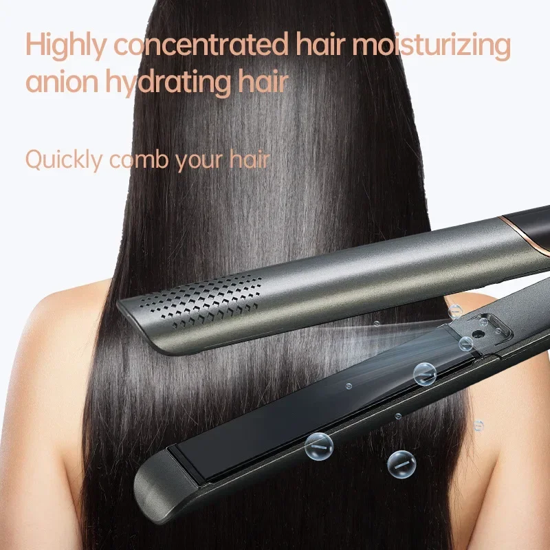 High quality   Electric Splint Hair Straightener Curling Iron Dual-purpose Curling Iron Hair Straightener Clip