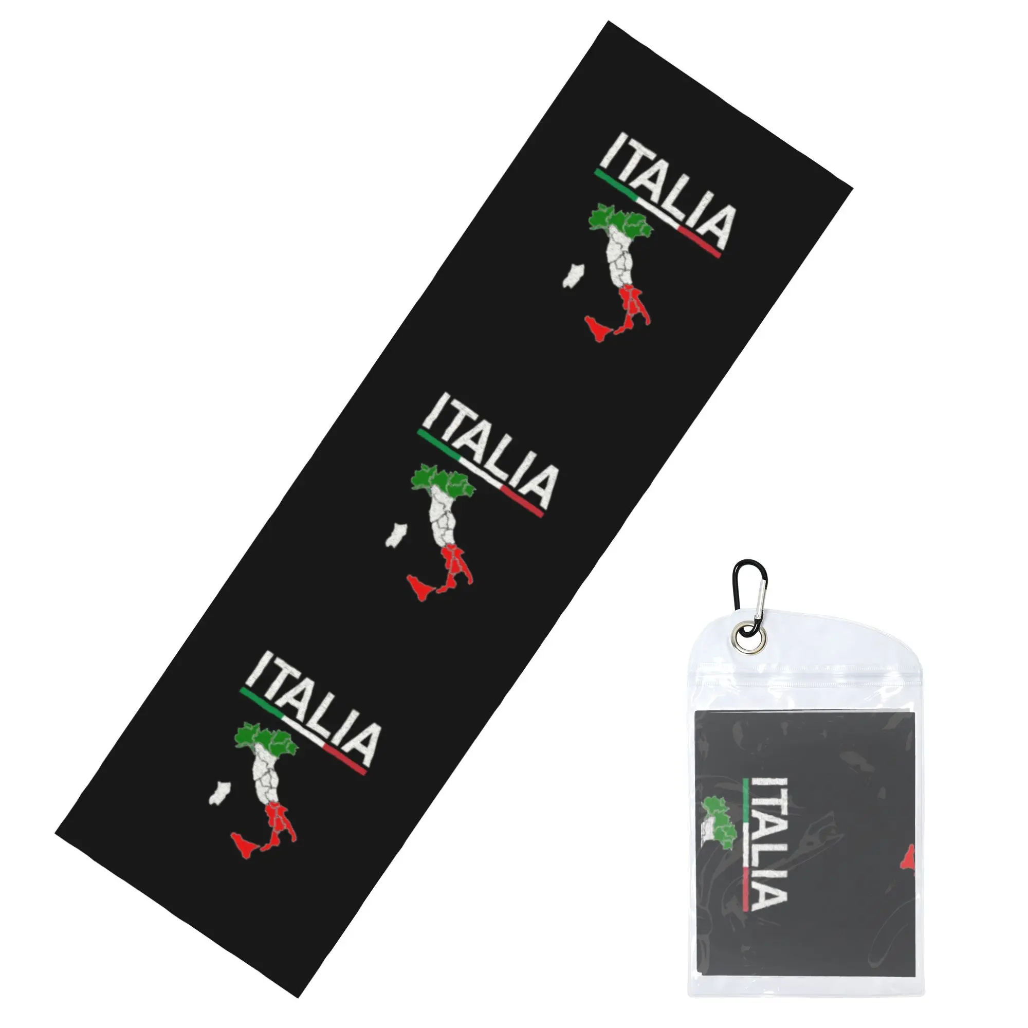 Italy Flag Italian Map Towel Quick Dry Patriotic Pride Super Soft  Fitness and Outdoor Activities Towels