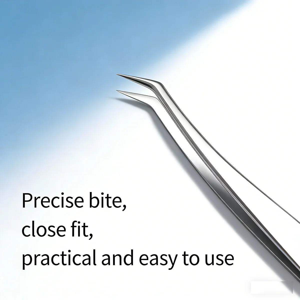 2pcs High Precision Lash Tweezers for Professional Eyelash Technicians Eyelash Extension Tweezers for Salon & Home Use tweezer