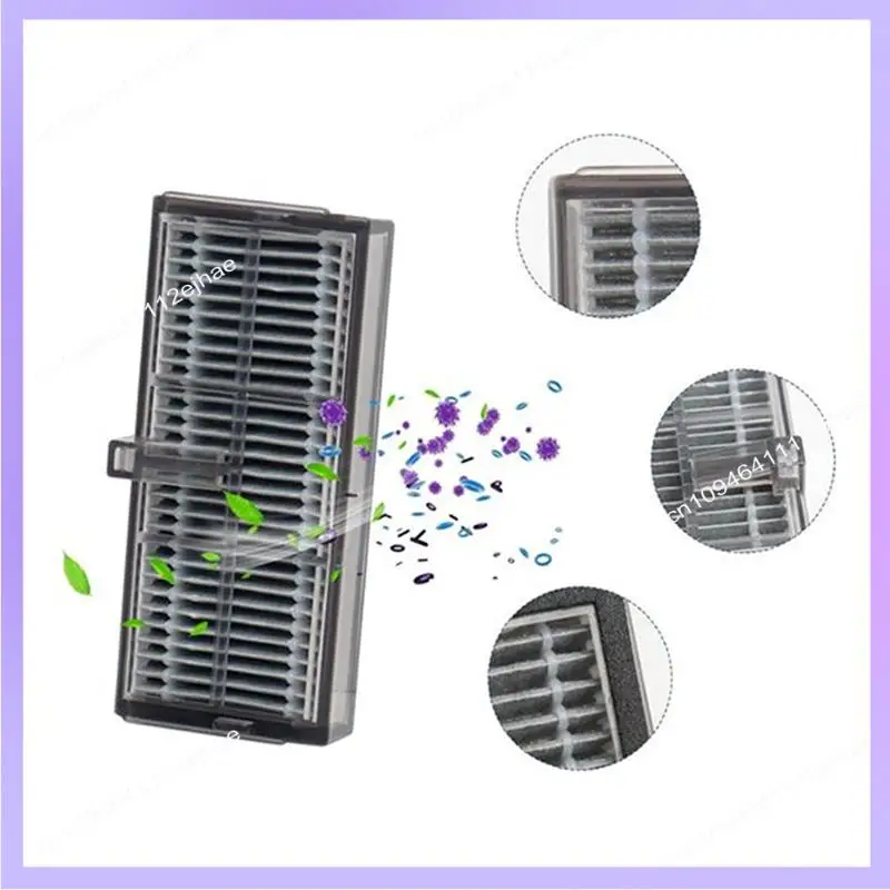 N83R لـ Dreame Mova P50 Pro Ultra/ P10 Pro Ultra/ P10 Ultra قطع غيار فرشاة جانبية رئيسية فلتر Hepa ممسحة قماش كيس لجميع الغبار