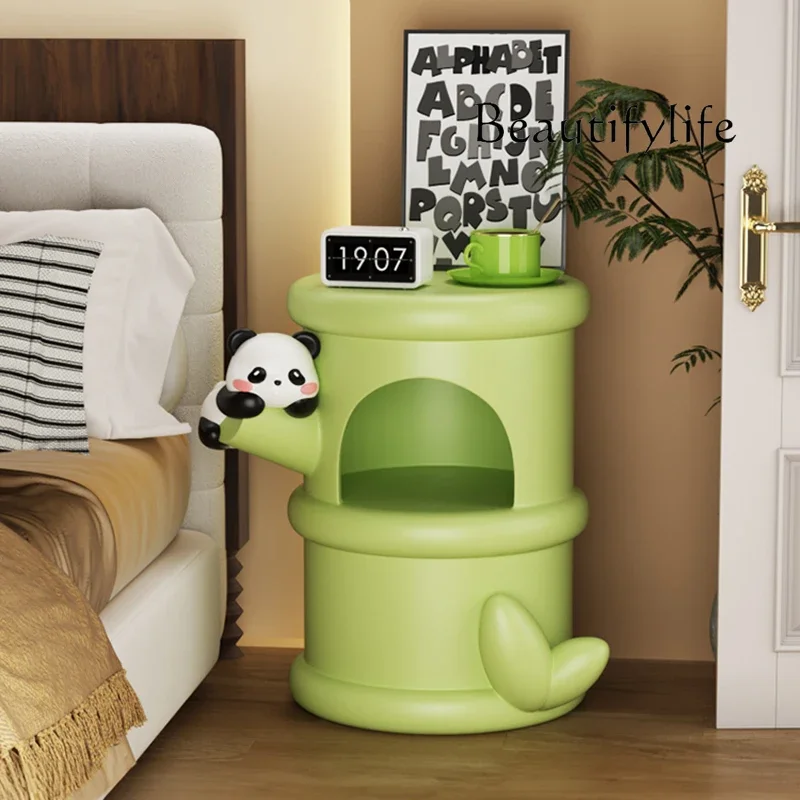 

Z.Unique Design Night Table For Kids Storage Minimalist Cute Bedside Cabinet Modern Mesitas De Noche Dormitorio Bedroom Furnitur