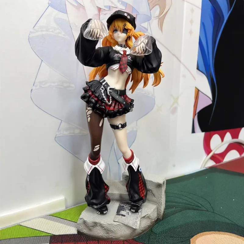 33 cm EVA Asuka Langley Action Figure PVC Figurine da collezione in piedi Posa Desktop Ornamento decorativo Giocattolo Regali di compleanno
