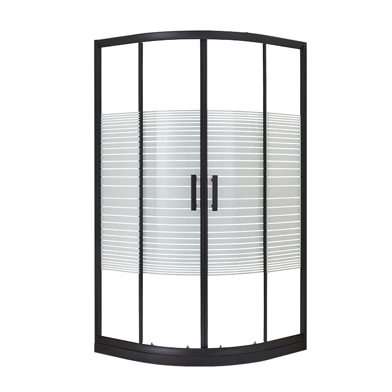 

LH simple shower room glass partition integral shower room arc fan dry and wet separation partition