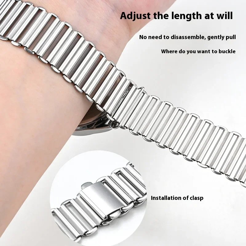 الفولاذ المقاوم للصدأ حزام (استيك) ساعة 12/14/16/18/20/22 مللي متر العالمي الإفراج السريع حزام ل كاسيو F-91W F-84/105/108/A158W/168 AE-1200/1300 #1