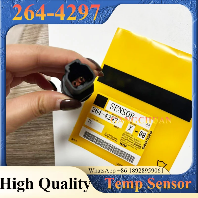 

High Quality 264-4297 2644297 Water Temperature Sensor Switch for Engine C7/ C9/C13 Excavator Parts