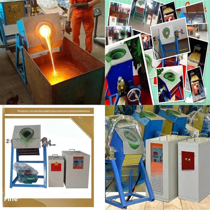 

Small Casting Equipment Laboratory Metal Melting Medium Frequency Smelting Furnace Factory Medium Frequency Small