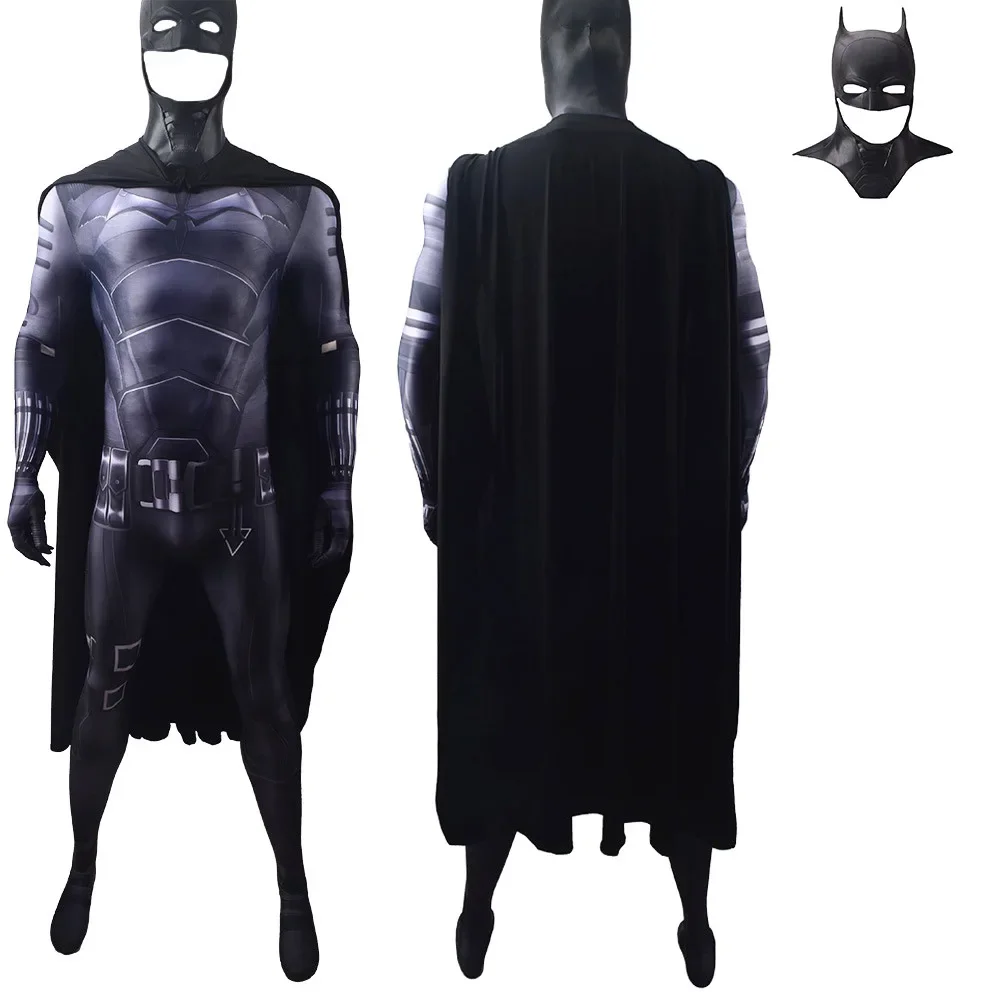 Superhero Bat Cosplay Man Costume Bat 3D Printed Spandex Halloween disfraces para Bodysuit Zentai Outfits Cosplay Costume Adult