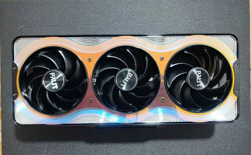 

The Radiator Cooler for PALIT RTX5090 Graphics Video Card with Backplate