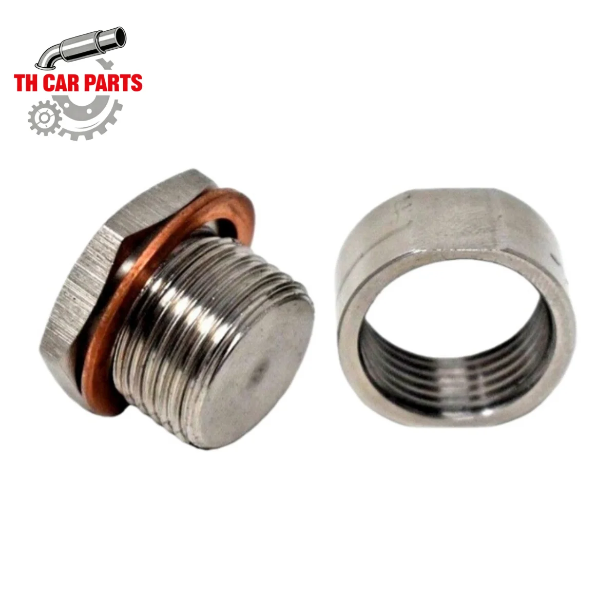 20 Pcs Universal Stainless Steel M18*1.5 Threads O2 Oxygen Sensor Bung And Nut Kit for Automotive Aftermarket
