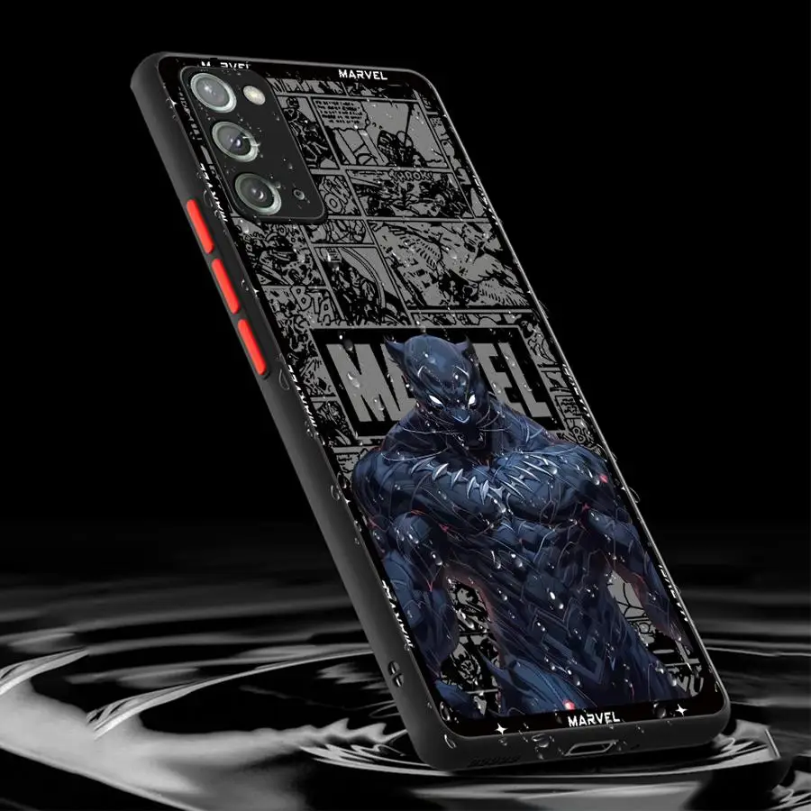 Marvel SpiderMan IronMan Phone Case for Samsung Galaxy S25 S24 Ultra S20 FE S10 Lite S23 Ultra S9 S22 Plus S21 TPU Soft Cover