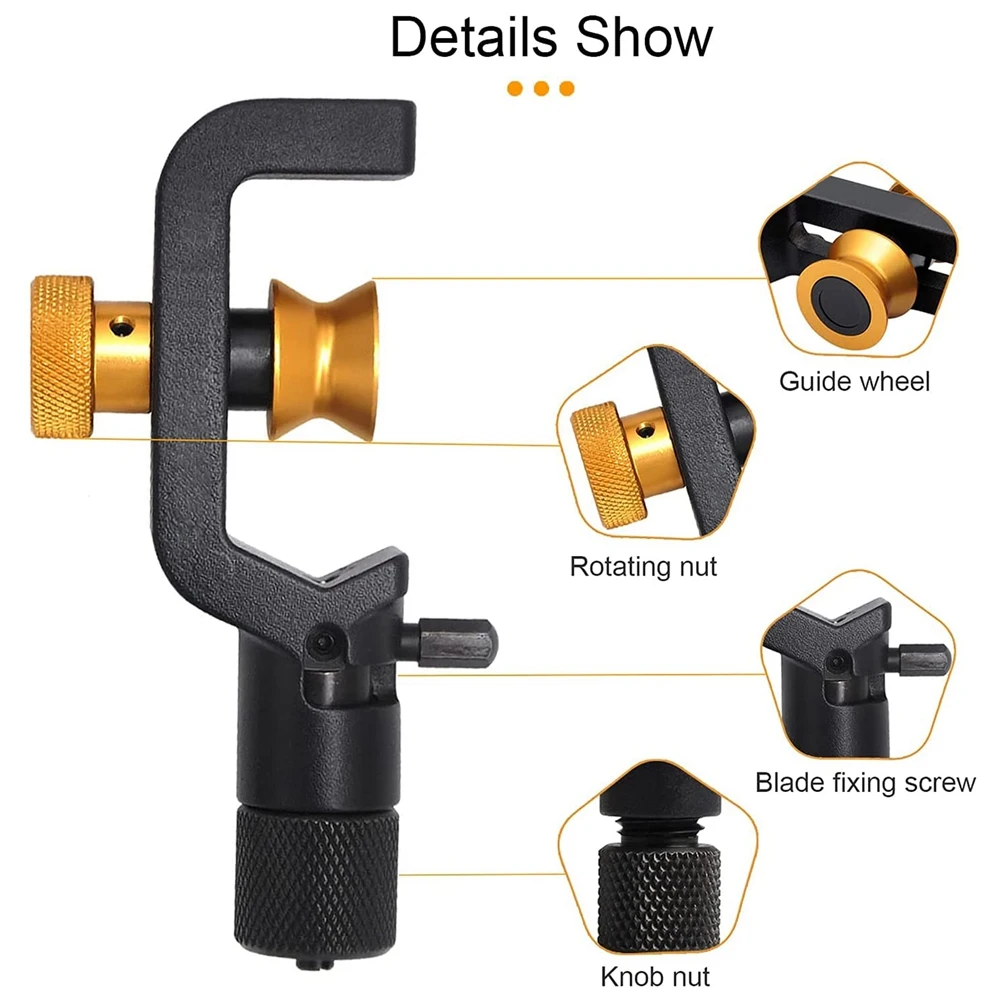 Cable Stripper 8-28.6mm Transverse Armored Cable Stripping Knife Fiber Optic Cable Slitter
